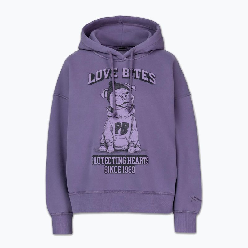 Bluza damska Pitbull Love Bites Hodded dusty grape 4
