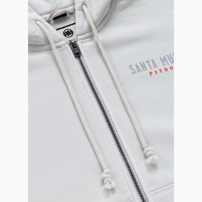 Bluza damska Pitbull Santa Muerte Hooded Zip white stone 10