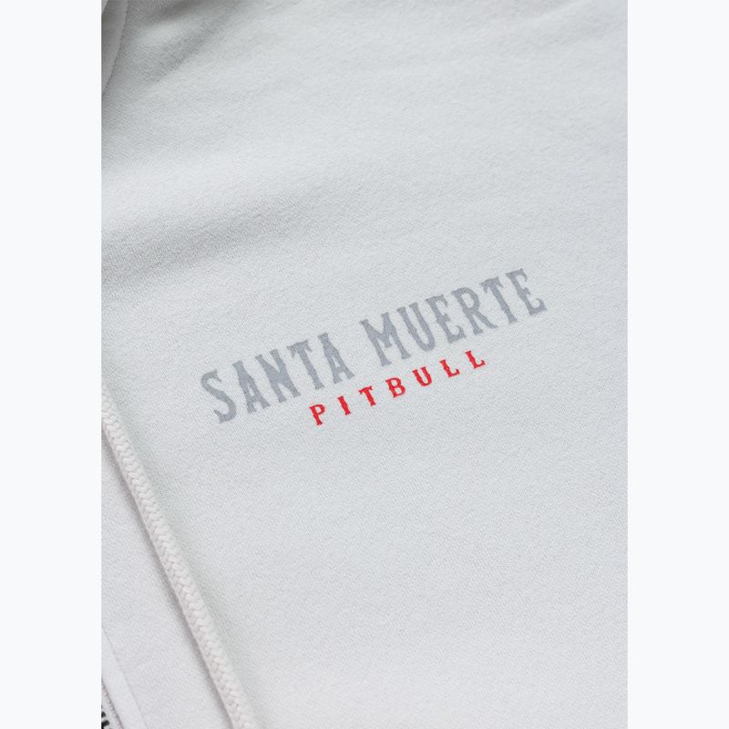 Bluza damska Pitbull Santa Muerte Hooded Zip white stone 11