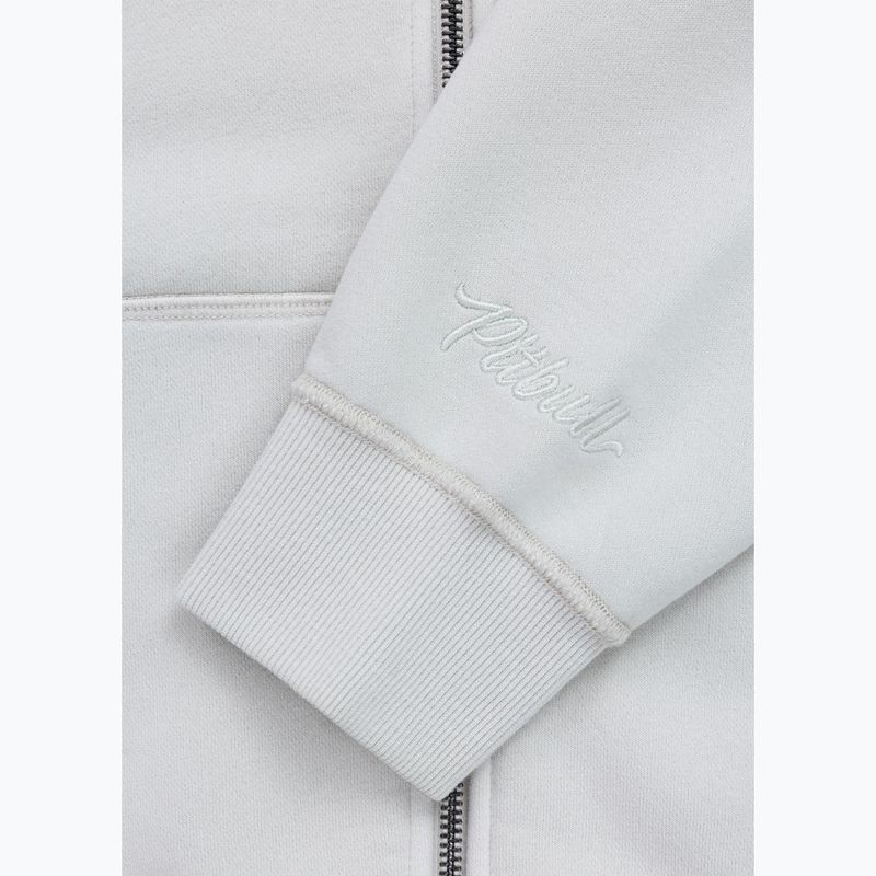 Bluza damska Pitbull Santa Muerte Hooded Zip white stone 13