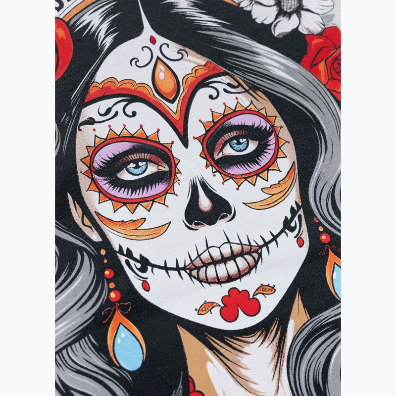 Bluza damska Pitbull Santa Muerte Hooded Zip white stone 16