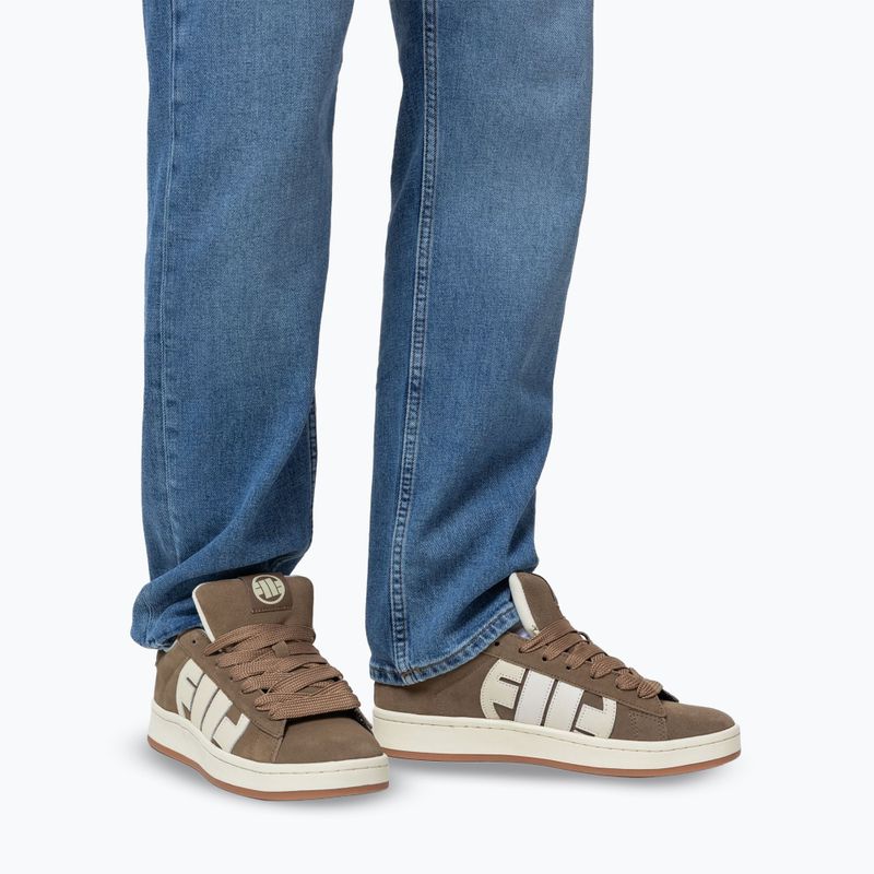 Buty męskie Pitbull Walker Logo coyote brown 5