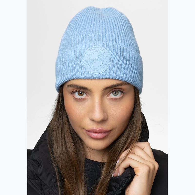 Czapka zimowa Pitbull Beanie San Diego Ca light blue 3