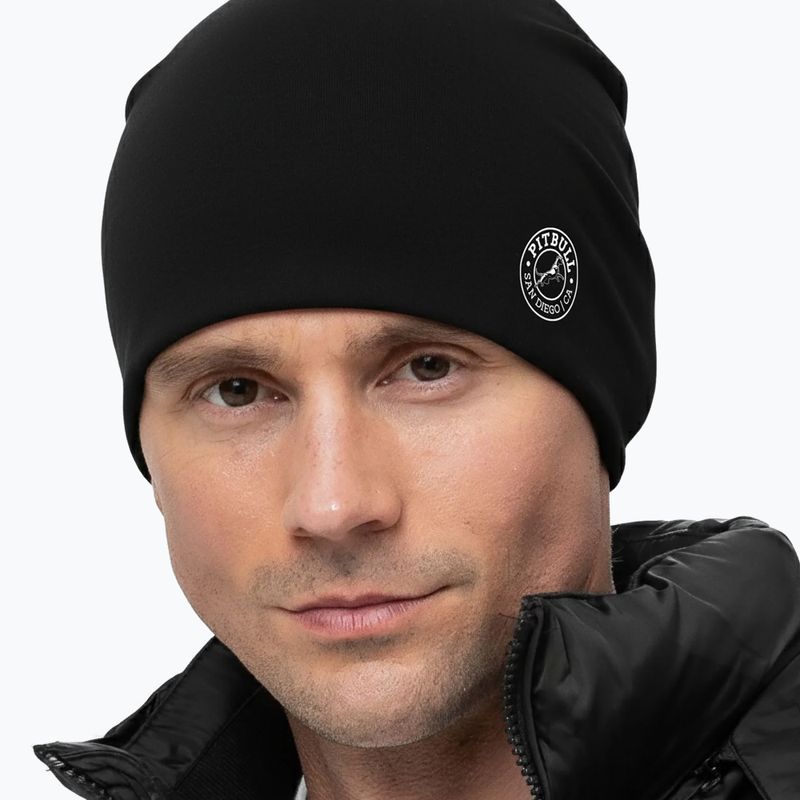 Czapka zimowa Pitbull San Diego Ca Beanie black 3