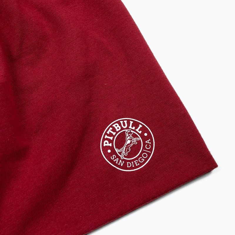 Czapka zimowa Pitbull San Diego Ca Beanie burgundy 2
