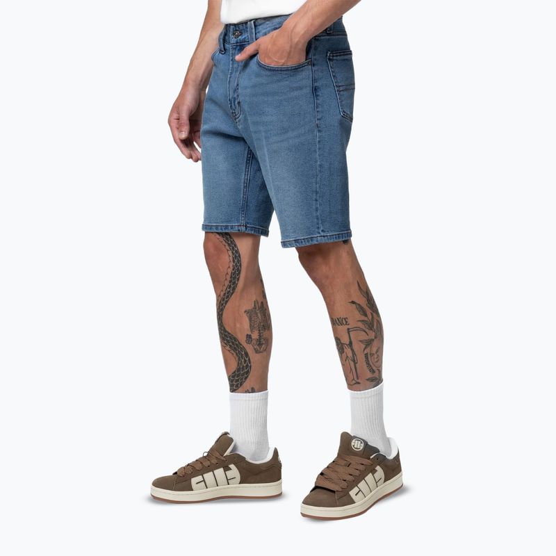 Spodenki męksie Pitbull Hornblend Jeans Pocket classic wash 4
