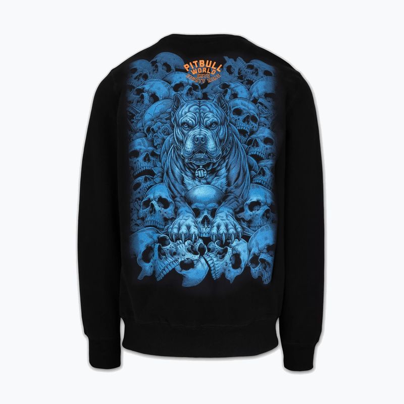 Bluza męska Pitbull Crewneck Guardian Angel black 2