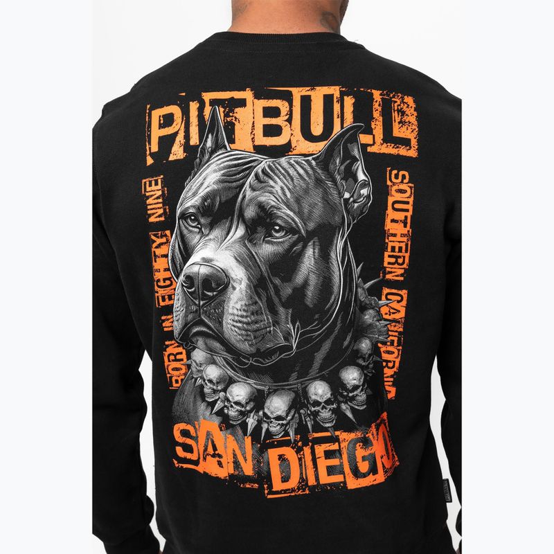 Bluza męska Pitbull Crewneck Blacky black 4