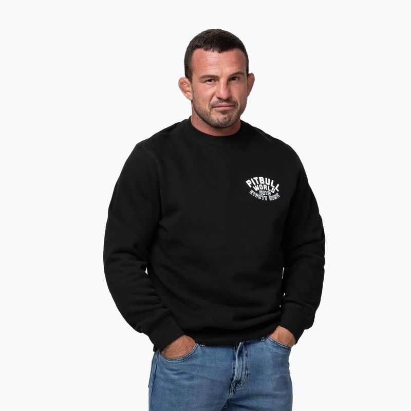 Bluza męska Pitbull Crewneck Hero black