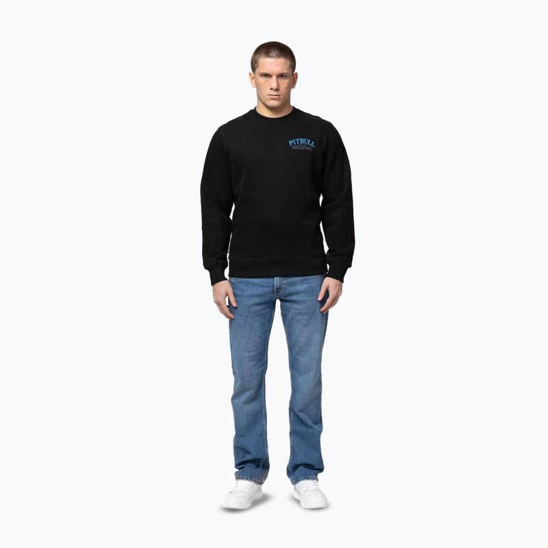 Bluza męska Pitbull Crewneck Midnight black 2