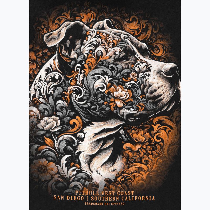 Bluza męska Pitbull Tattoo Hooded black 5