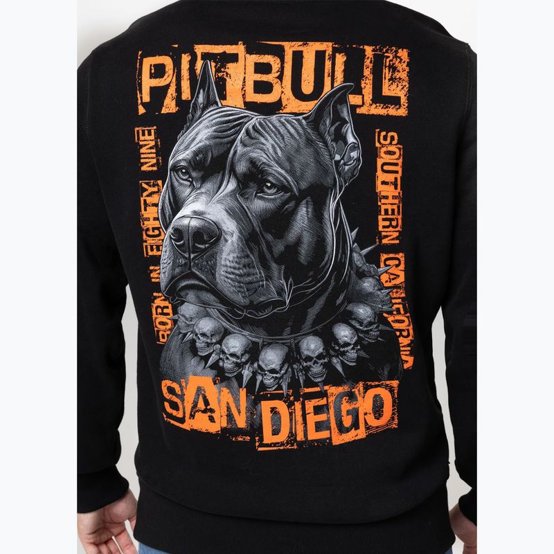 Bluza męska Pitbull Blacky Hooded black 3