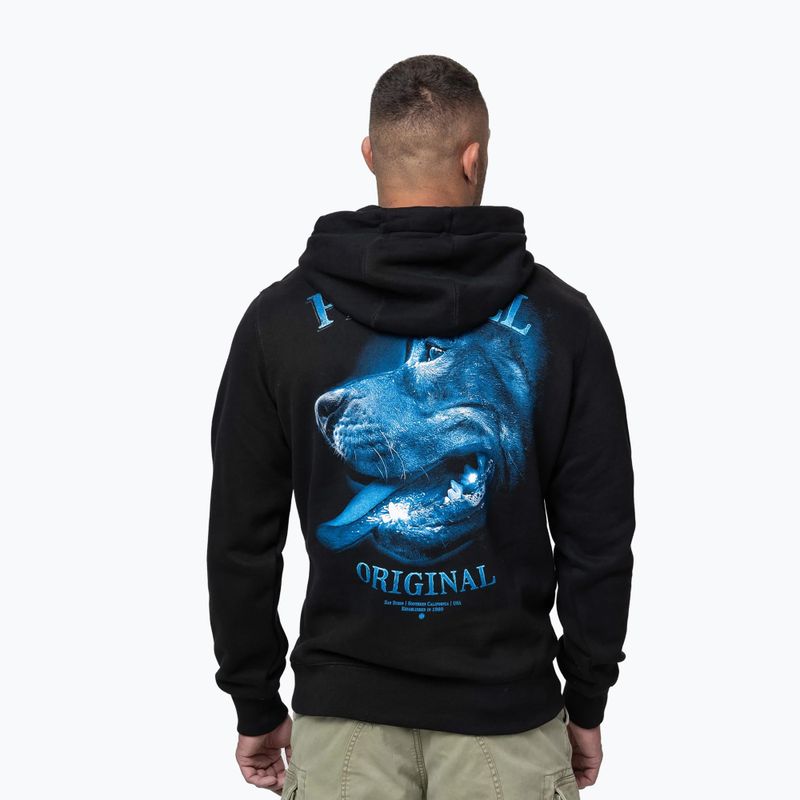 Bluza męska Pitbull Midnight Hooded black 3