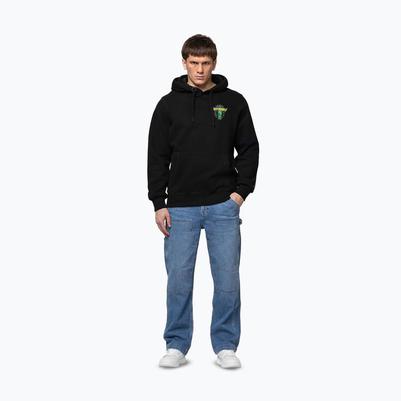 Bluza męska Pitbull Bjj Fight Dvsn Hooded black 2