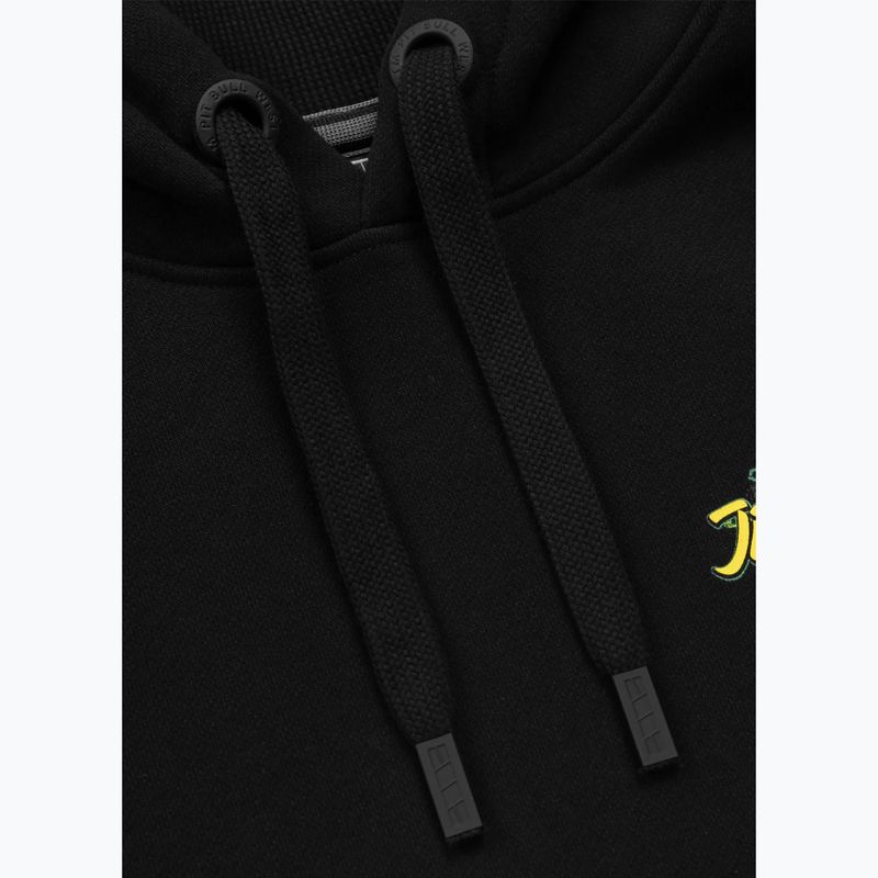 Bluza męska Pitbull Bjj Fight Dvsn Hooded black 3