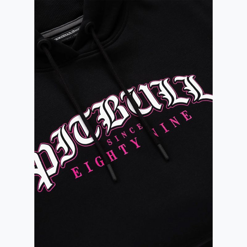 Bluza damska Pitbull Tattoo Hooded black 7