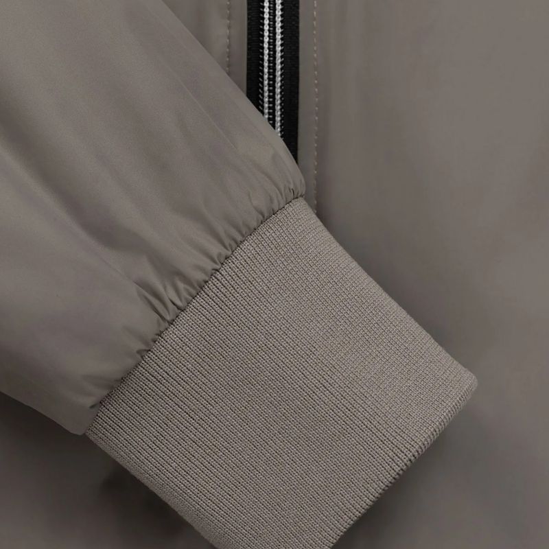 Kurtka męska Pitbull Athletic Logo Nylon Hooded taupe 12