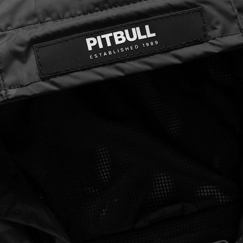 Kurtka męska Pitbull Athletic Logo Nylon Hooded black 9