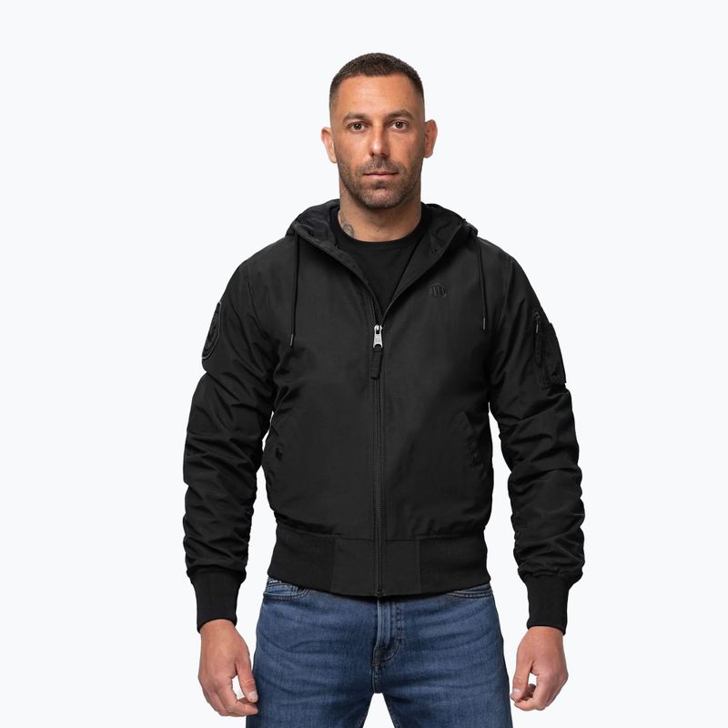 Kurtka męska Pitbull Hooper Hooded black 4
