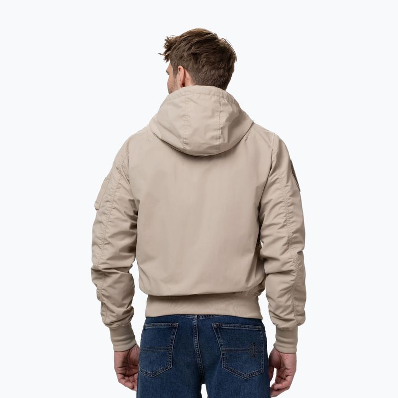Kurtka męska Pitbull Hooper Hooded sand 3