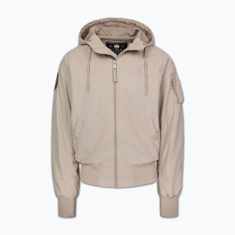 Kurtka męska Pitbull Hooper Hooded sand 5