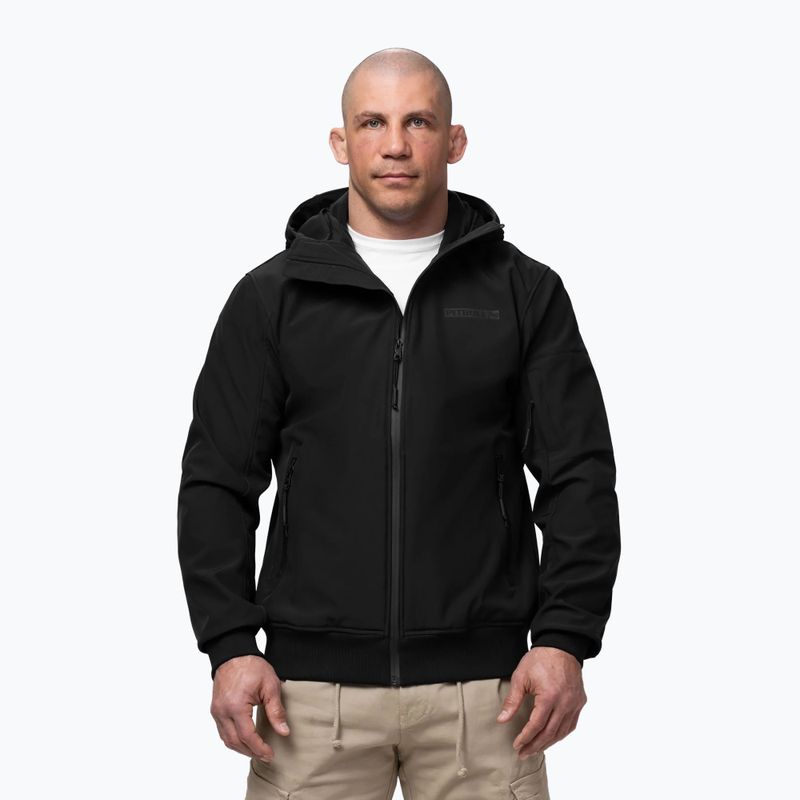 Kurtka męska Pitbull Roscoe Softshell black 4