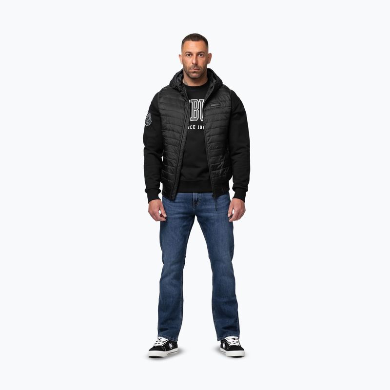 Bezrękawnik męski Pitbull Hofer Hybrid Padded Hooded black 2