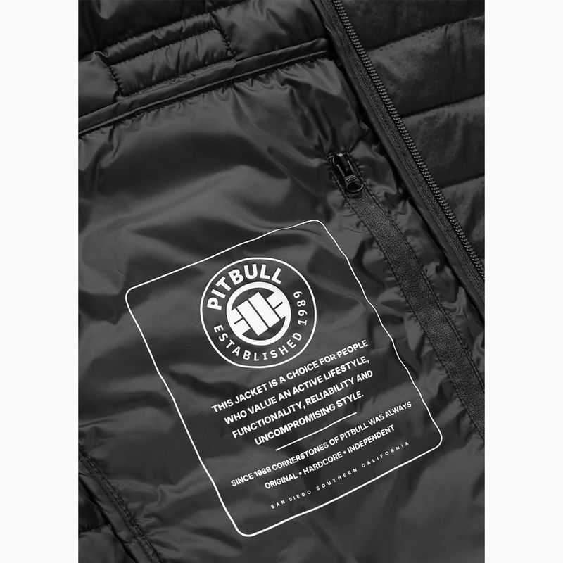 Bezrękawnik męski Pitbull Hofer Hybrid Padded Hooded black 10