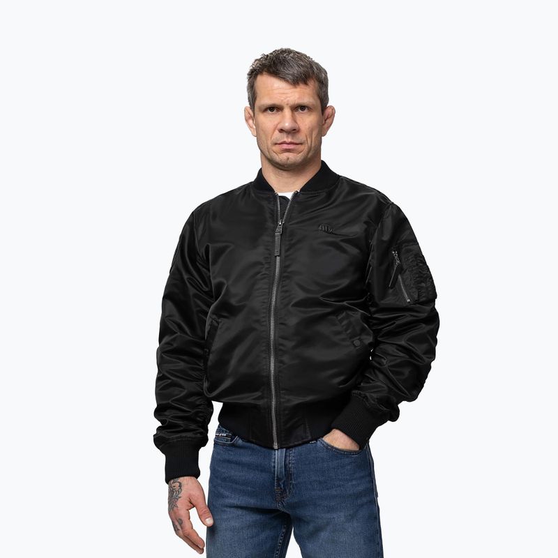 Kurtka męska Pitbull Akron MA1 Flight black 4