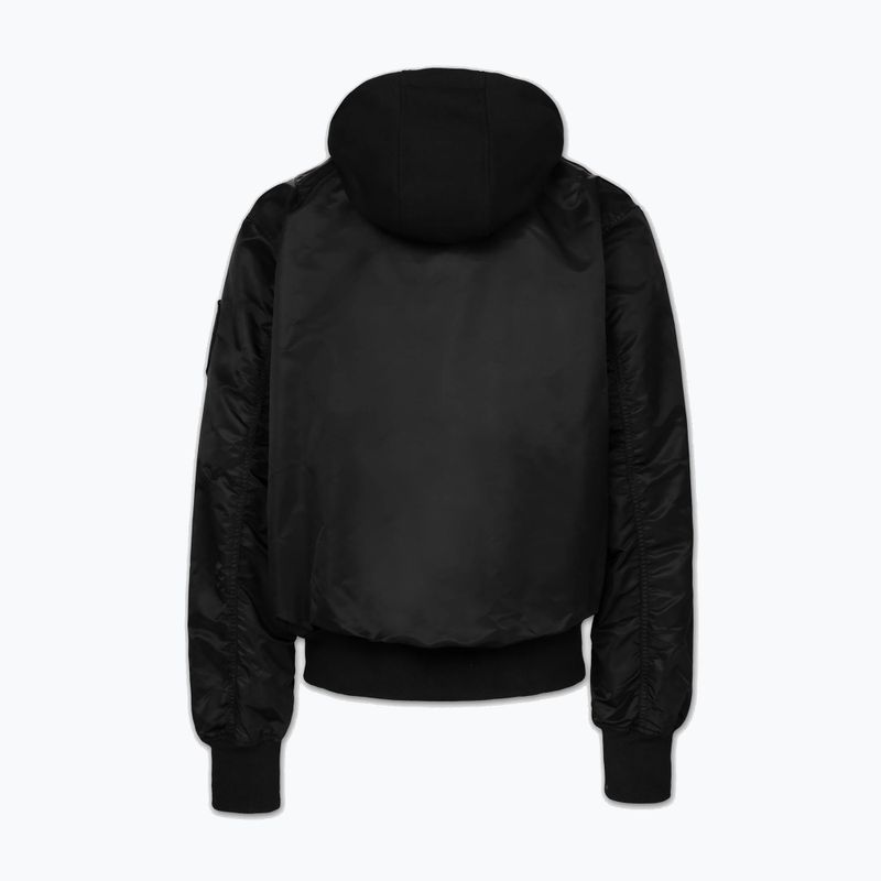 Kurtka męska Pitbull Mason San Diego Baseball Hooded black 6