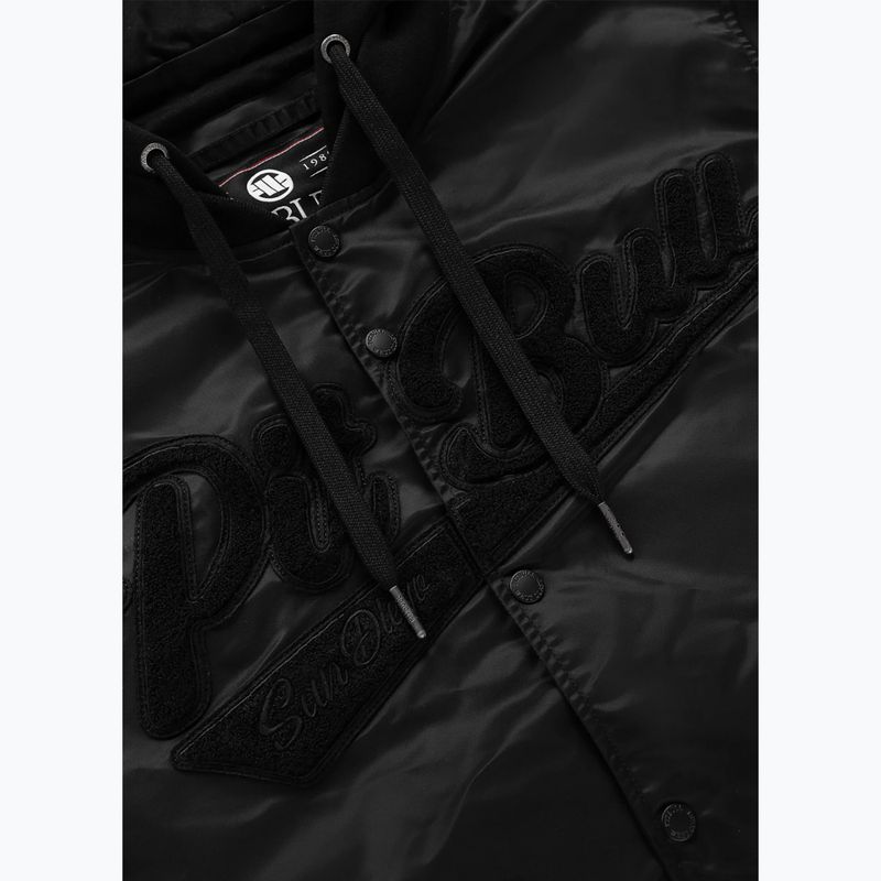 Kurtka męska Pitbull Mason San Diego Baseball Hooded black 11