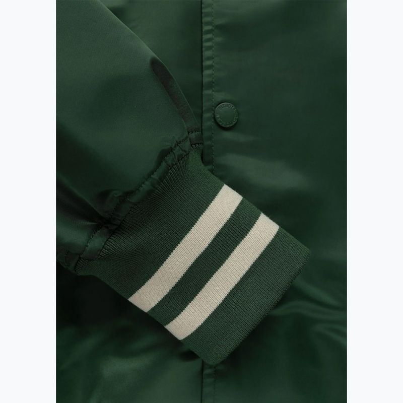 Kurtka męska Pitbull Mason San Diego Baseball Hooded bottle green/beige 10