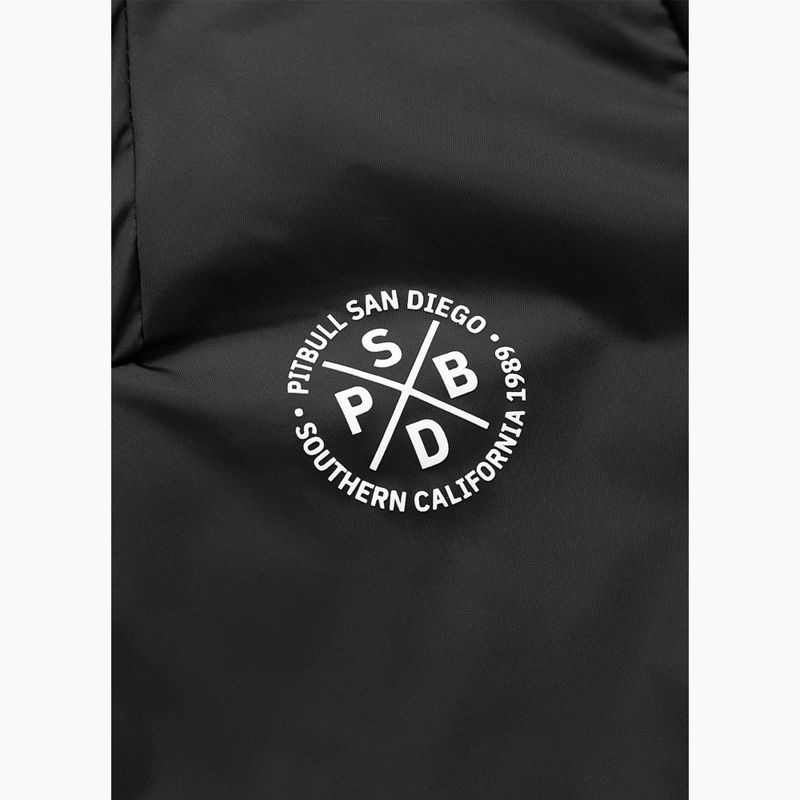 Kurtka damska Pitbull Aaricia Stripes Nylon Hooded black 7