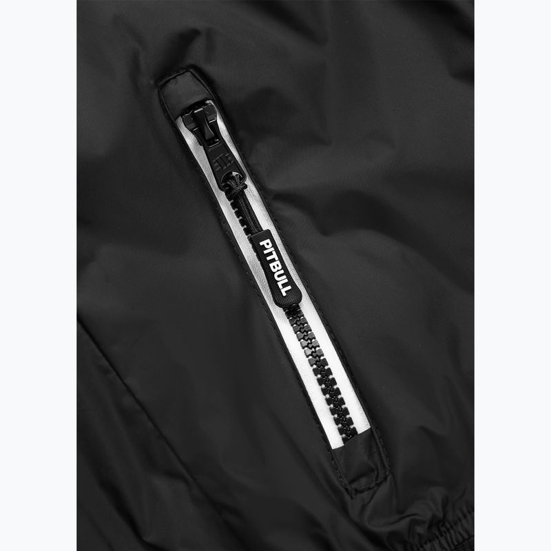 Kurtka damska Pitbull Aaricia Stripes Nylon Hooded black 10