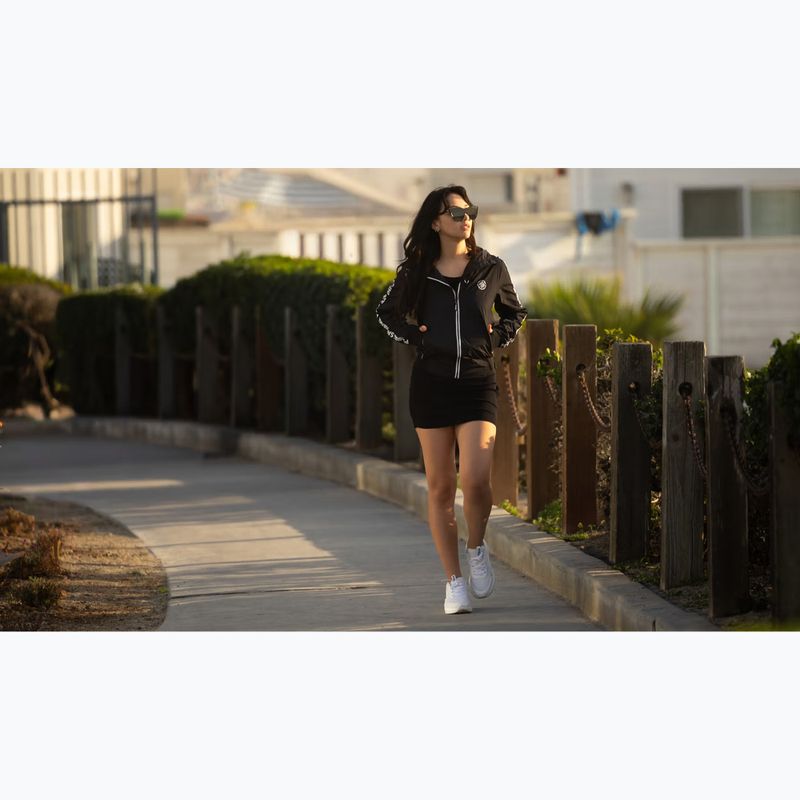 Kurtka damska Pitbull Aaricia Stripes Nylon Hooded black 11