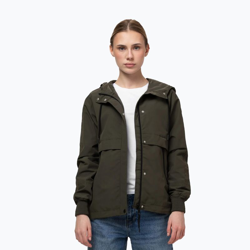Kurtka damska Pitbull Avalon Hooded olive 3