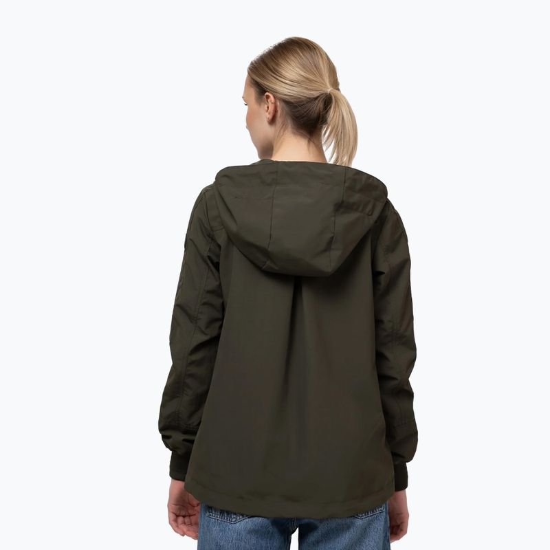 Kurtka damska Pitbull Avalon Hooded olive 5