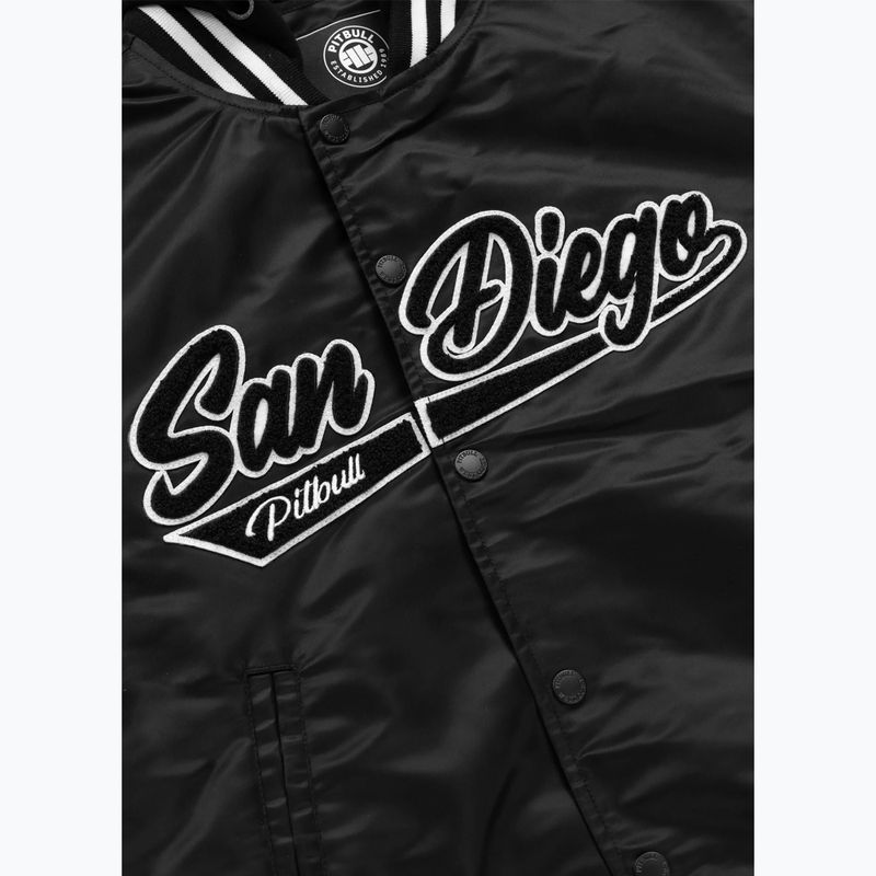 Kurtka damska Pitbull Angela San Diego Hooded Varsity black 13