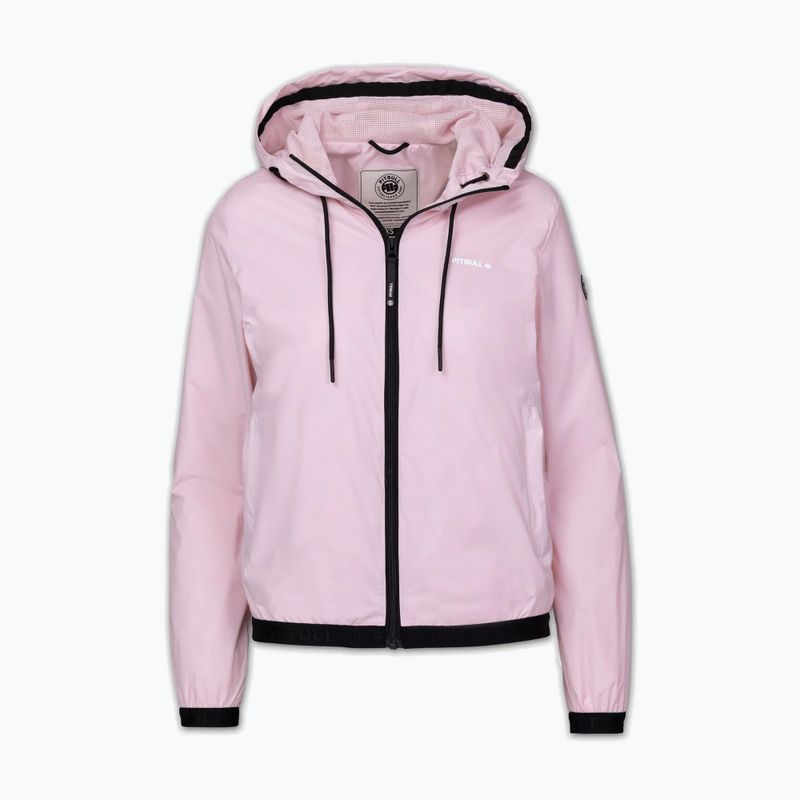 Kurtka damska Pitbull Adena Hooded powder pink 3