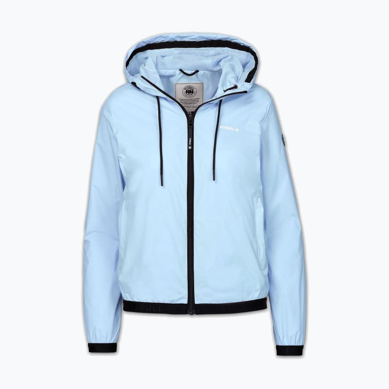 Kurtka damska Pitbull Adena Hooded light blue 3
