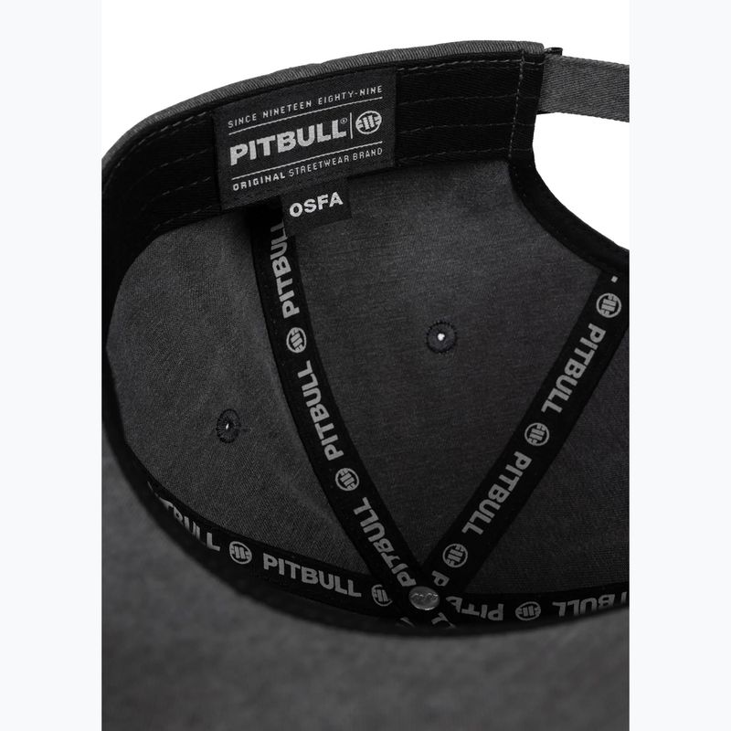 Czapka z daszkiem męska Pitbull Classic "Pitbull San Diego" Low Profile szary 7