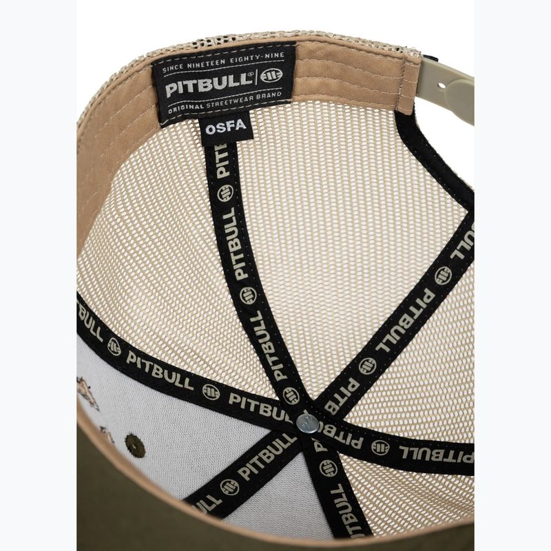 Czapka z daszkiem męska Pitbull Mesh "Pitbull Norton" Trucker Low Profile zielony 6