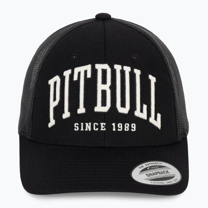 Czapka z daszkiem męska Pitbull Mesh "Pitbull Norton" Trucker Low Profile black/black 2