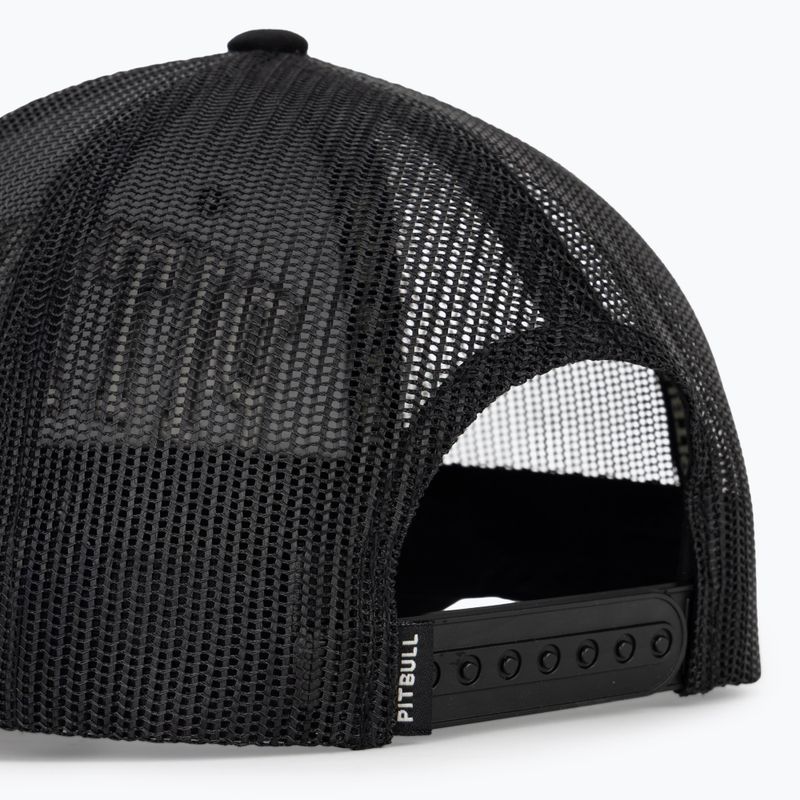 Czapka z daszkiem męska Pitbull Mesh "Pitbull Norton" Trucker Low Profile black/black 4