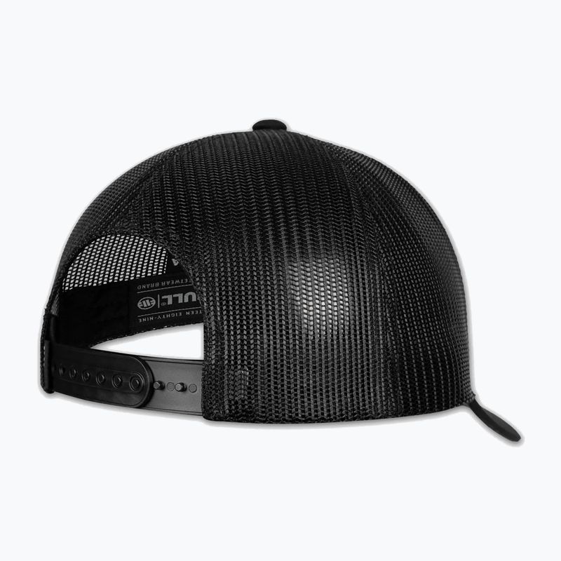 Czapka z daszkiem męska Pitbull Mesh "Pitbull Norton" Trucker Low Profile black/black 2
