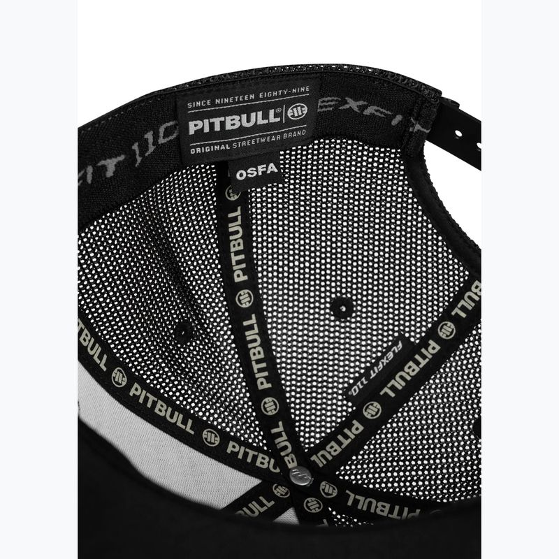 Czapka z daszkiem męska Pitbull Mesh "Pitbull Norton" Trucker Low Profile black/black 5