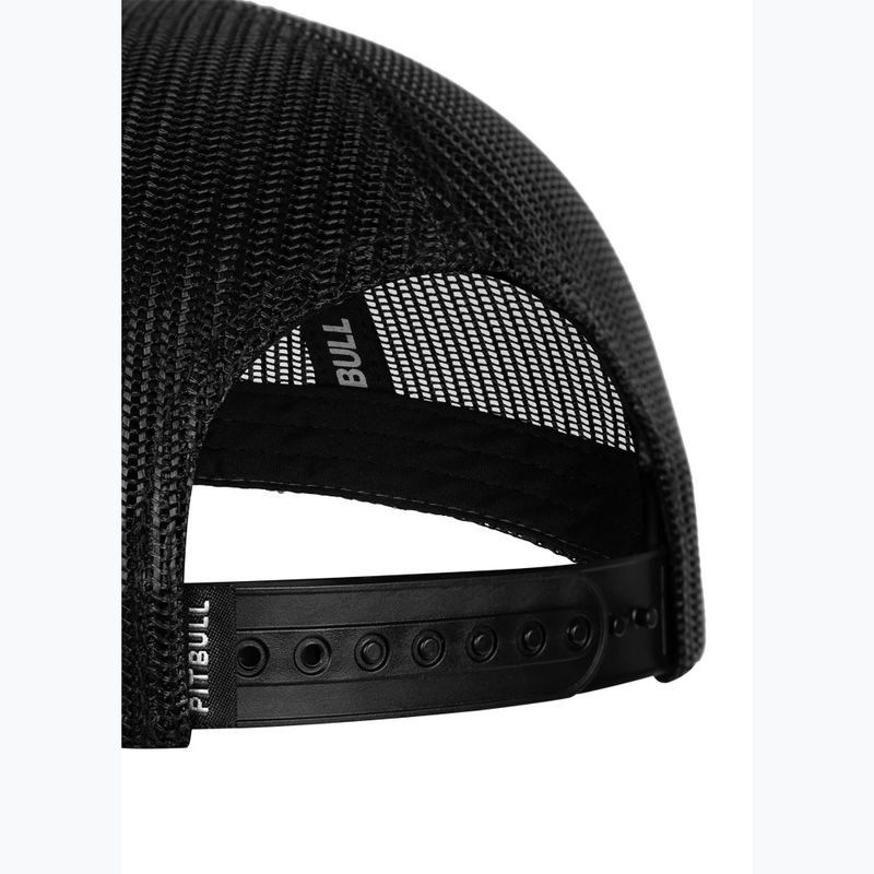 Czapka z daszkiem męska Pitbull Mesh "Pitbull Norton" Trucker Low Profile black/black 6