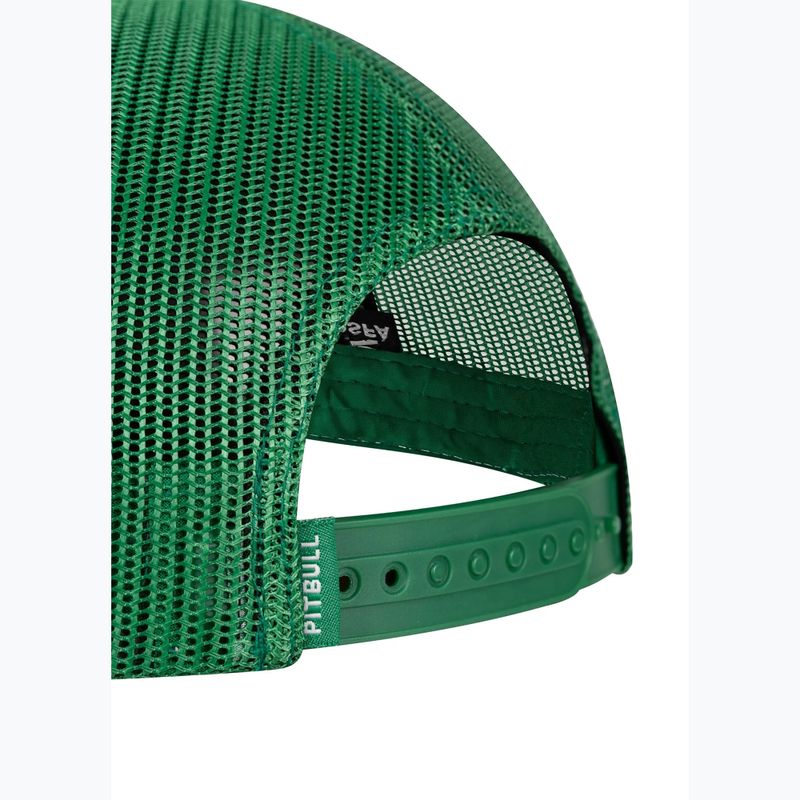 Czapka z daszkiem męska Pitbull "SO.CAL.” Retro Trucker green/white 6