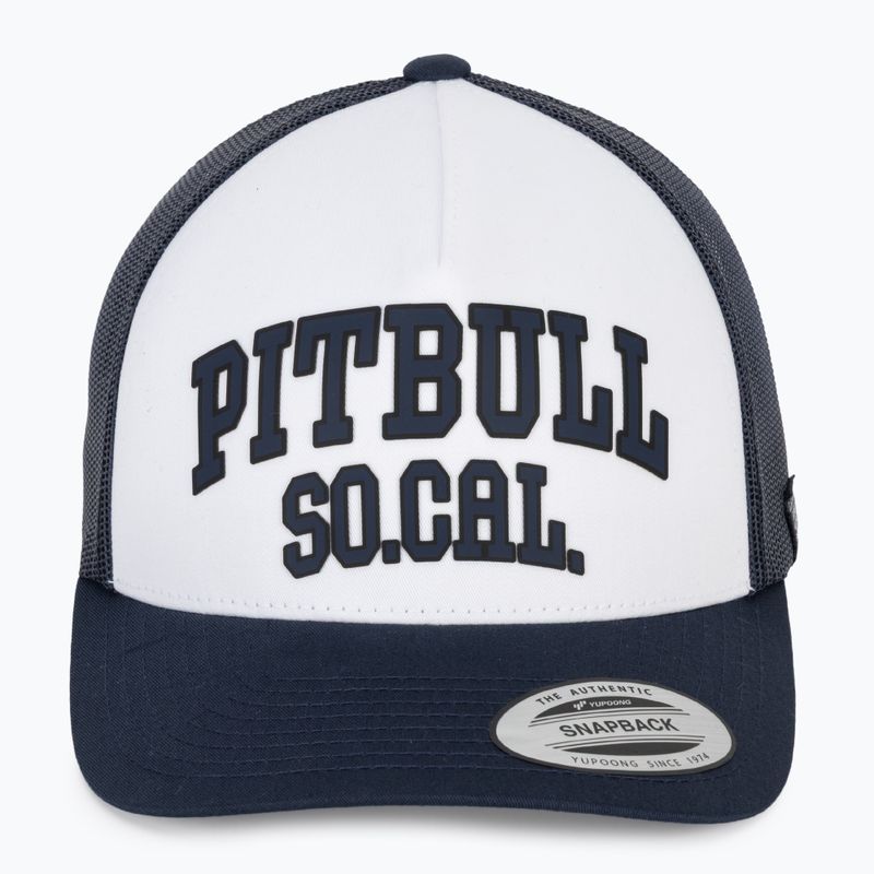 Czapka z daszkiem męska Pitbull SO.CAL. Retro Trucker black/white 2