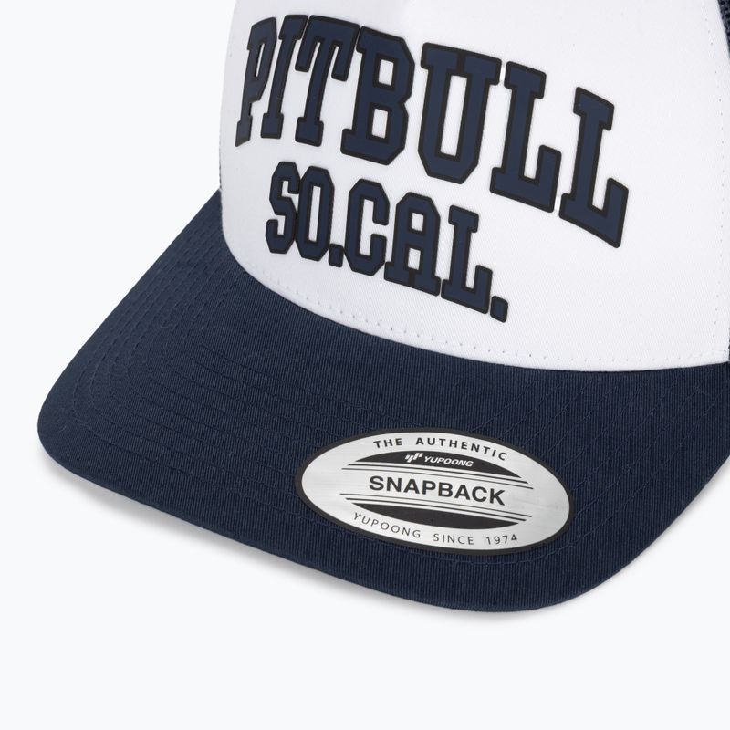 Czapka z daszkiem męska Pitbull SO.CAL. Retro Trucker black/white 3